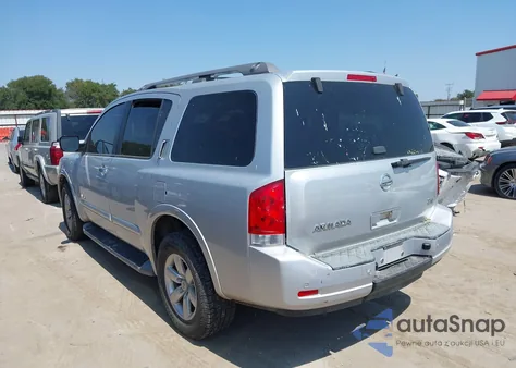 2008 Nissan Armada Se из США, поврежденный, VIN 5N1AA08DX8N612628